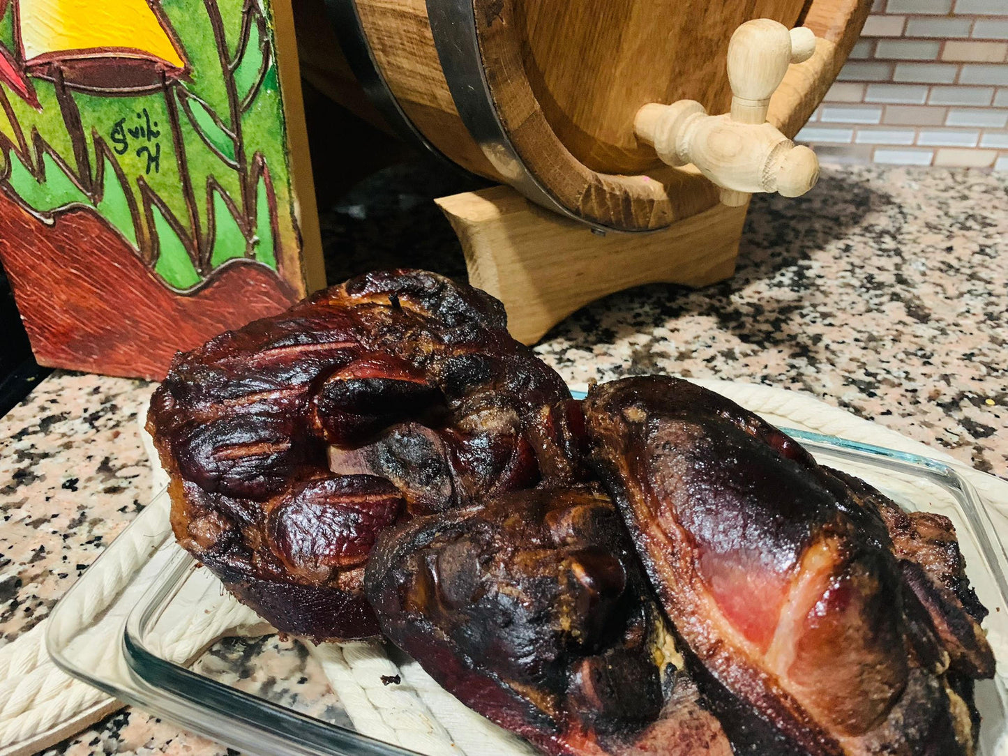 Juicy Smoked Pork Shoulder